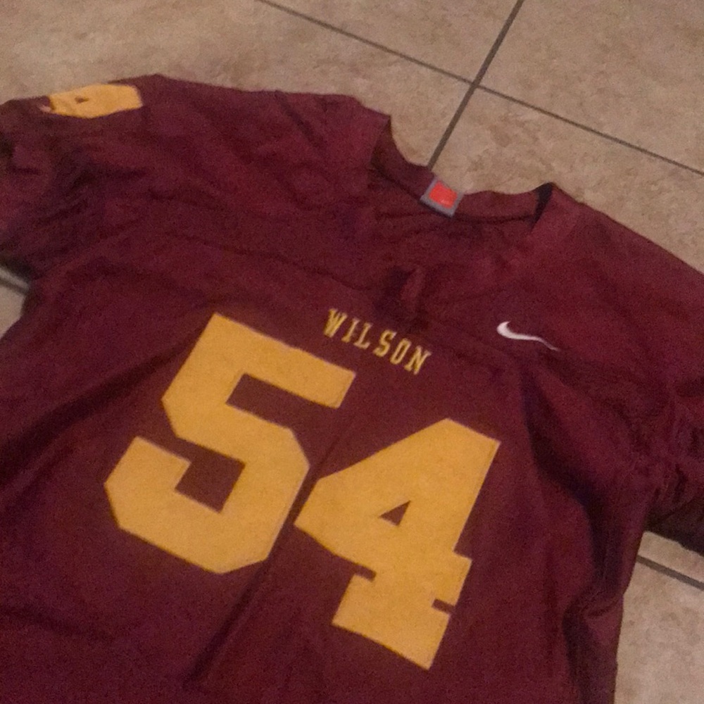 Nike Long Beach Wilson Football Jersey